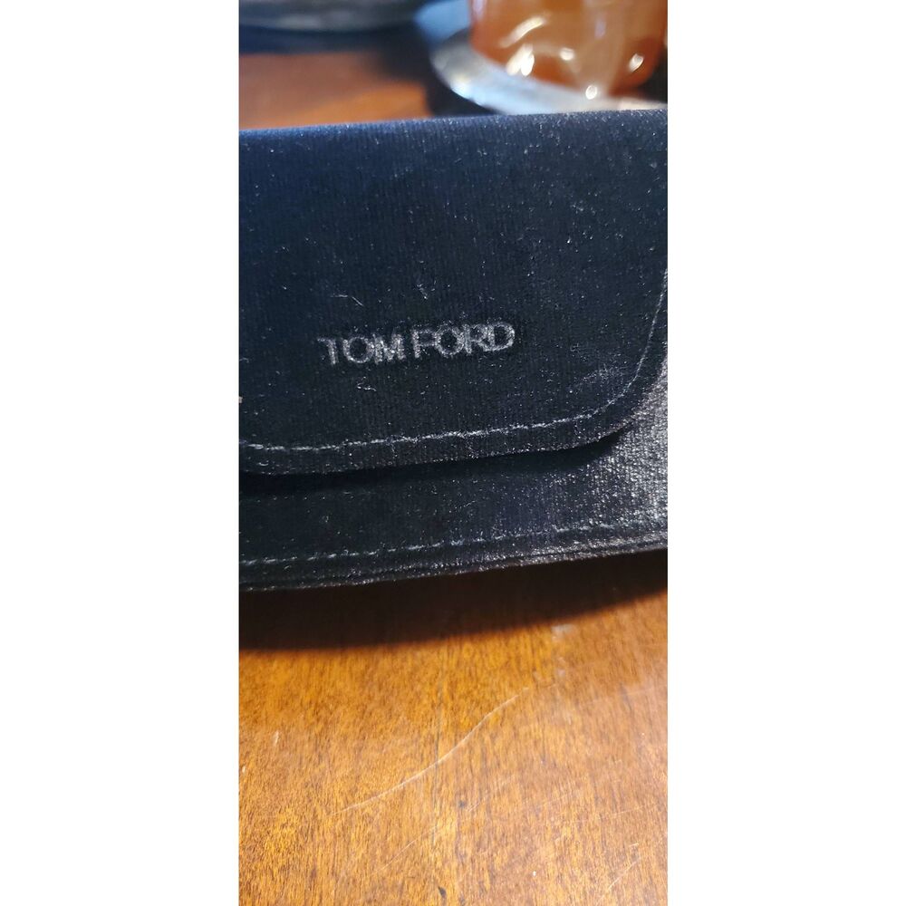 Tom Fold Black large Velvet Sunglasses Case only - Picture 12 of 13